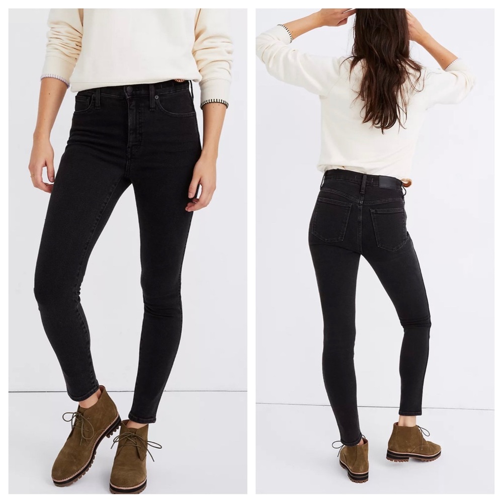 EUC Madewell 10” High-Rise Skinny Jeans in Starkey Wash Size 25